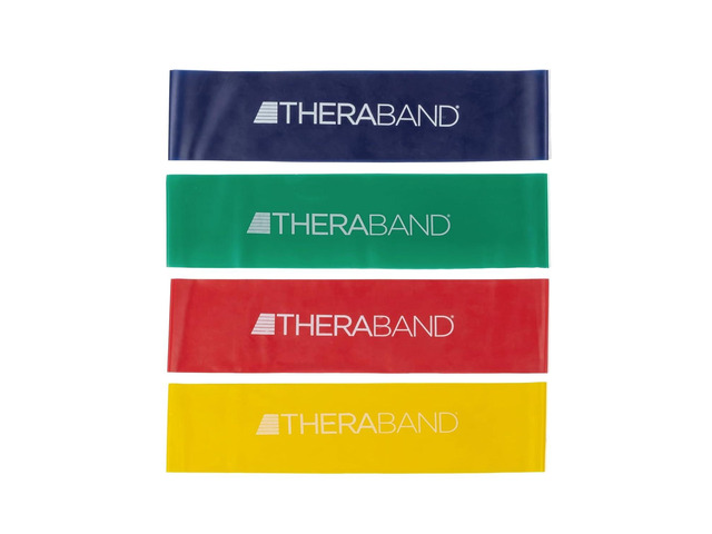 THERABAND Resistance Band Loop Set, 12', Exercise, Workout, Therapy