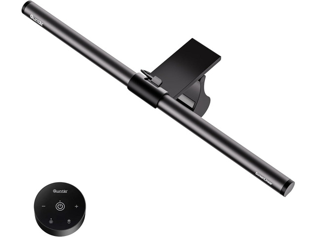 Quntis Monitor Light Bar with Remote, Eye-Care No Glare Computer Light Bar