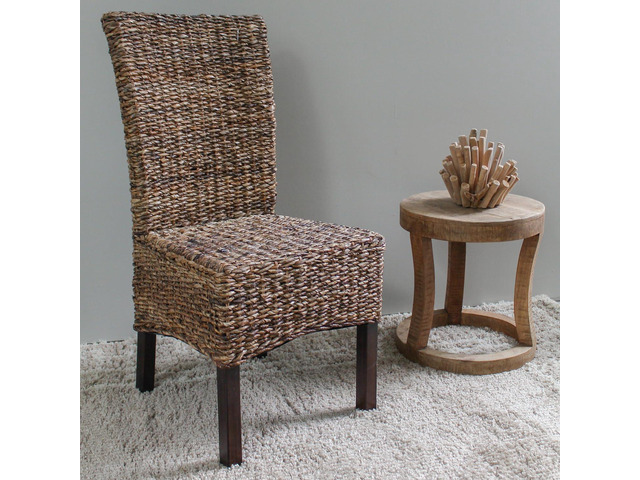 International Caravan Furniture Piece Set of Two Arizona Abaca Dining Chairs