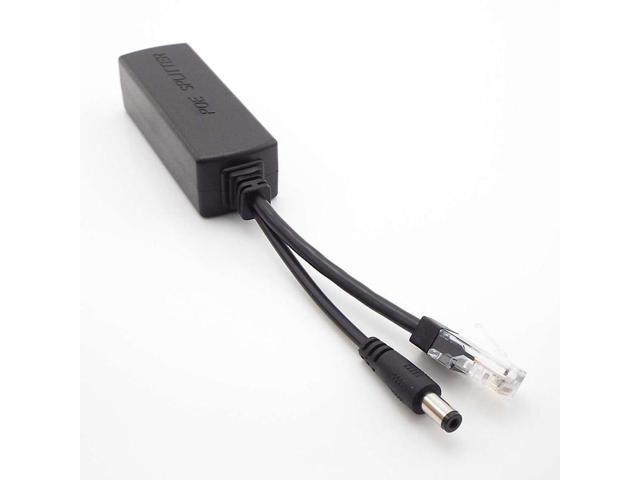 48V to 12V POE Splitter Connector Poe Power Adapter injector Switch for IP Camera Wifi Cable Wall US/EU Plug