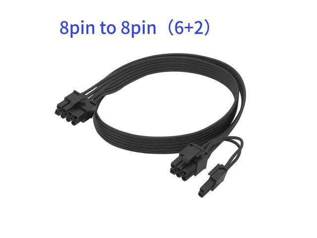 For Seasonic G-450 G-550 G-650 G-750 PCIe 8Pin to 8pin Power Supply cable
