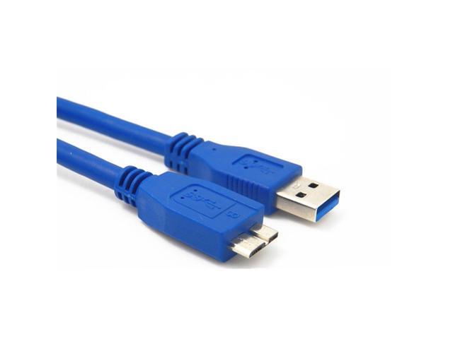 USB 3.0 Type A to Micro B Cable For External Hard Drive Disk HDD Samsung S5 Note3 USB HDD Data Cable 0.6m