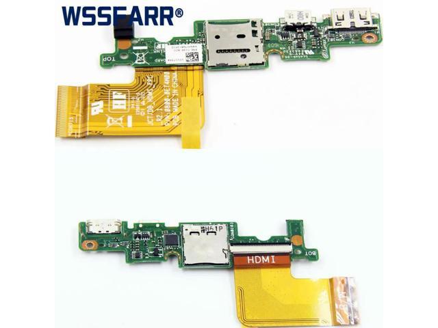 For Venue 11 PRO 7130 7139 JCT/ DB USB Board MLD-DB-USB 69NM0NB12E02 Laptop Charging port Interface Board R26KY 0R26K