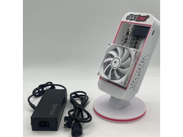 NerdMiner NerdQaxe++ 4.8Th/s 76W Bitcoin Miner Solo Miner