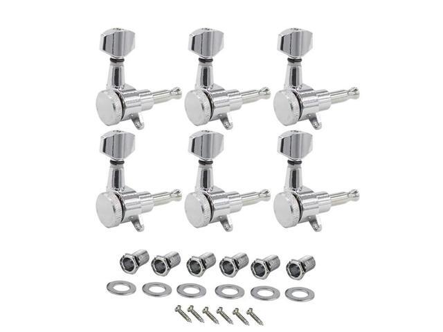 Guitar Locking Tuners String Tuning Pegs Machines Heads Set for Fender Stratocaster Telecaster Guitar Parts,Right