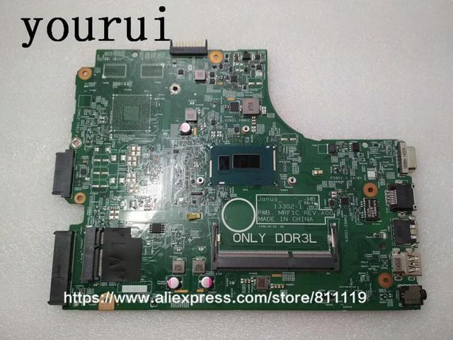 FOR Inspiron 15 3546 Laptop Motherboard I5-5200U CPU 13302-1 PWB. MRF1C REV:A00