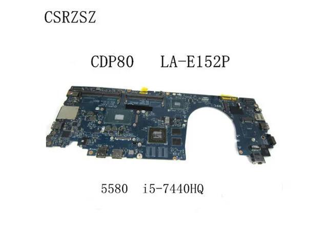 For Latitude 5580 Laptop motherboard with i5-7440HQ CPU V2G GPU CDP80 LA-E152P Mainboard