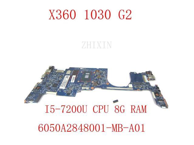 For EliteBook x360 1030 G2 PC Laptop Motherboard i5-7200U 8GB 917922-001 917922-601 OLDMAN-6050A2848001-MB-A01 Fully Tested