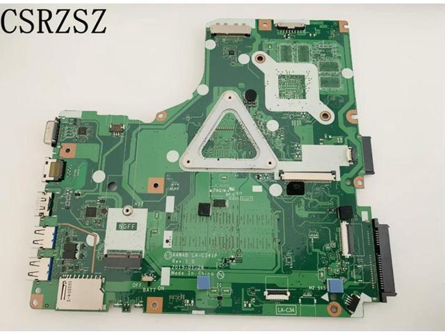 For aspire E5-473 E5-473G Laptop motherboard with i3 CPU A4WAB LA-C341P Mainboard Test work