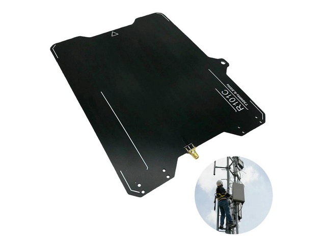 R101C Ads-b UWB Wideband Directional Antenna 730MHz-6.5GHz High Gain Ads-b Antenna 23x22.5cm for Radio Transmit Receive