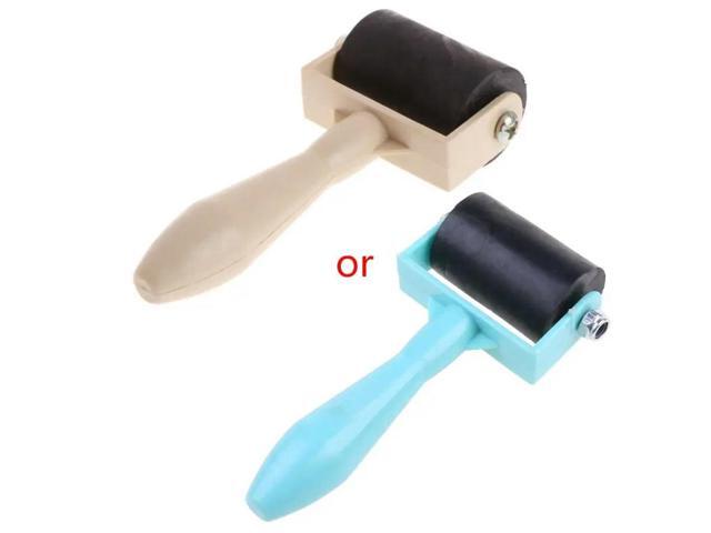3.5cm Heavy Duty Hard Rubber Roller Printing Screen Plastic Frame Craft Tool
