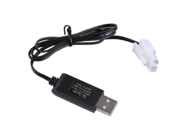 Charging CableUSB Charger Ni-Cd Ni-MH Batteries Pack KET-2P Plug Adapter 9.6V 250mA Output Toys Car