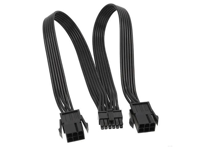 2x6Pin to 12Pin Graphics Card Power Adapter Cable for RTX30 GPU 12Pin to 6Pin