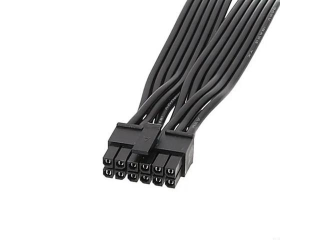 2x6Pin to 12Pin Graphics Card Power Adapter Cable for RTX30 GPU 12Pin to 6Pin