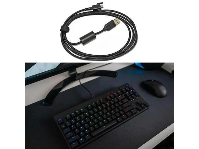 USB Keyboard Cable PVC Line Replacement Wire for GPRO X Mechanical Keyboard Replacement Part Repair Accessory