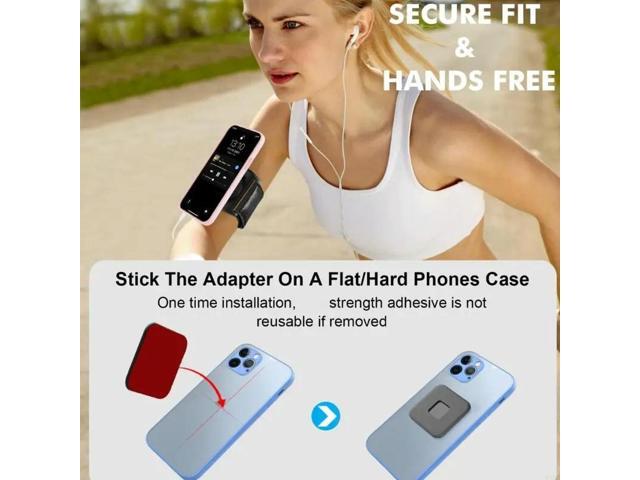Universal Wrist Strap Armband Running Case Phone Holder Stand Removable