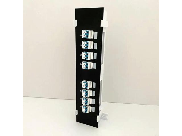 Optical Fiber Wall Mount Ethernet Cable Bar Keystone RJ45 Coupler