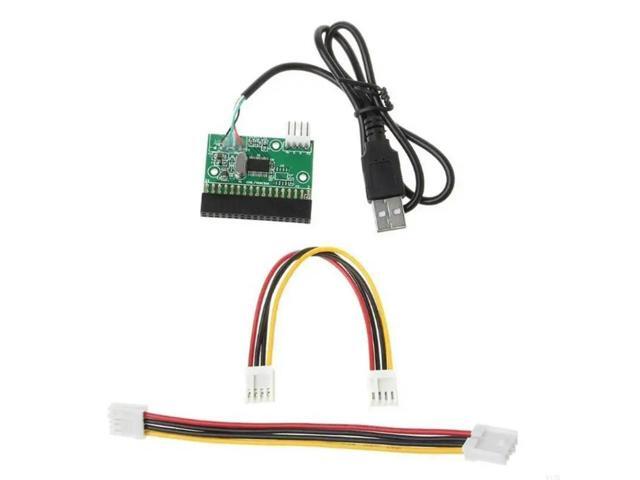 USB Cable Adapter 34P Floppy Connector Includes Power Cable Connector