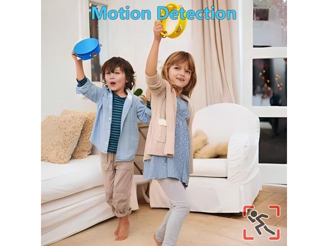 64GB Small Nanny Cam Security Camera,1080P Motion Detection (Royal Black)