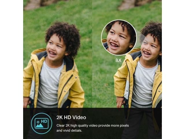 Kasa Smart 2K QHD Security Camera Outdoor Wired, IP65, Starlight Sensor & 98Ft Night Vision, Motion/Person Detection, 2 Way Audio w/Siren, Cloud/SD...