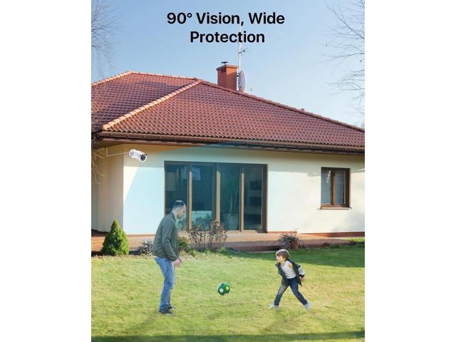 ZOSI 2MP 1080p HD Security Camera Outdoor Indoor 1920TVL (Hybrid 4-in-1 HD-CVI/TVI/AHD/960H Analog CVBS),24PCS LEDs,80ft Night Vision, 90°View...
