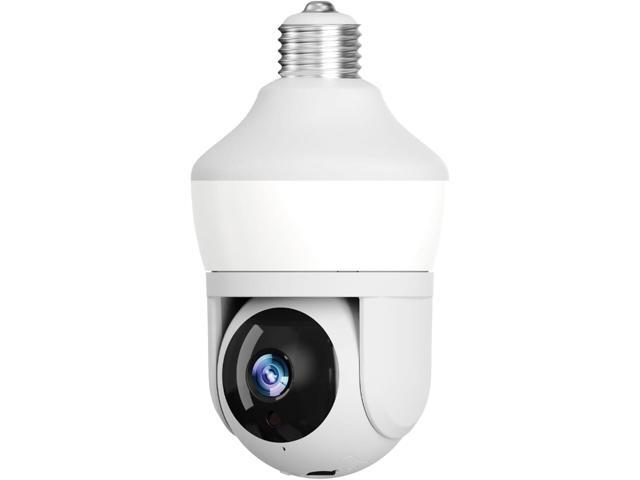Pro Security Camera with 80 Watt Equivalent LED Light, Two Way Talk, HD Video WiFi Smart Camera, Perfect for Indoor Outdoor Night Vision Motion.