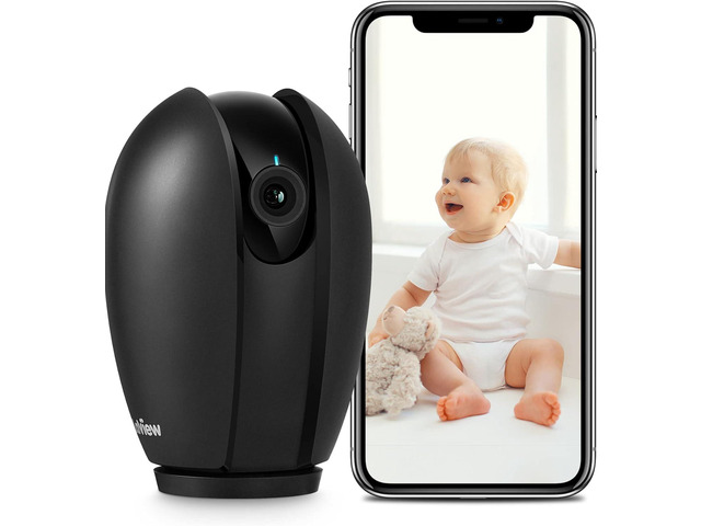 LaView Indoor Security Camera, 1080P Home Security Camera with Sound & Motion Detection, 360° Baby Monitor with Phone App, WIFI Pet Camera,2-Ways...