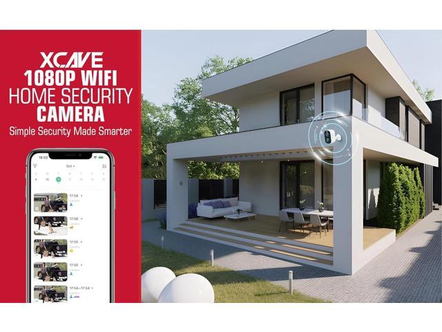 Home Security Cameras Wireless Outdoor No Subscription - WiFi Security Camera - 1080P Outdoor Camera Wireless WiFi - Motion Detection, Night...