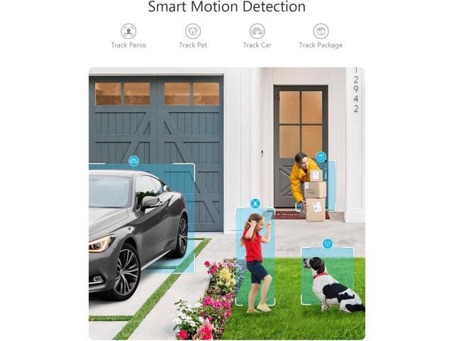 Security Cameras Wireless Outdoor, WiFi 2K Battery Powered Security Camera, AI Motion Detection, Color Night Vision, 2-Way Talk, Waterproof,...