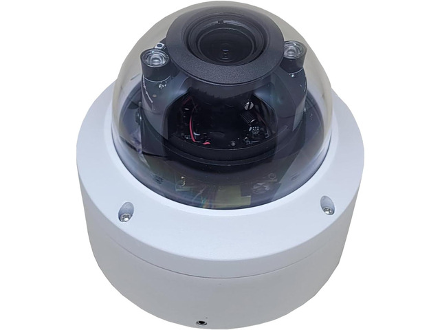 101AV 5MP 4in1 HD Dome Camera, 2.8-12mm Varifocal Lens, DC12V/AC24V Dual Voltage DC12V AC24V, 5MP TVI/AHD, 4MP CVI, CVBS (960H), Indoor Outdoor,...