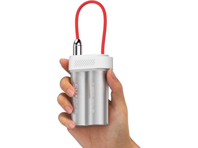 Power Bank 10000mAh 30W Portable Charger with Built-in Type C Cable USB-C and USB-A Port Battery Pack for iPhone 16/15 Galaxy S24 iPad Pixel 9