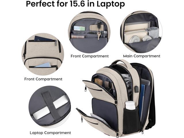 Backpack for Girls Women, School Backpack for Teen Boys, Lightweight Casual High School Bookbag, Daily-use Travel Laptop Backpack with USB Charging...
