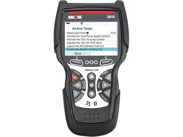Innova 5610 OBD2 Bidirectional Scan Tool - Understand Your Vehicle, Pinpoint What's Wrong, and Complete Your Repairs with Less Headache, Updates.