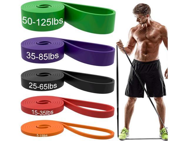 Resistance Bands, Pull Up Assist Bands - Workout Bands, Eexercise Bands, Long Resistance Bands Set for Working Out, Fitness, Training, Physical.