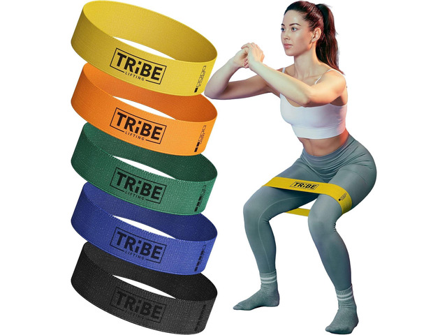Fabric Resistance Bands for Working Out - Booty Bands for Women and Men - Exercise Bands Resistance Bands Set - Workout Bands Resistance Bands for...