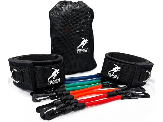 Kbands Speed and Strength Leg Resistance Bands Includes Speed 101 and Agility FX Digital Training Programs - Sizes for Youth, Intermediate, and.