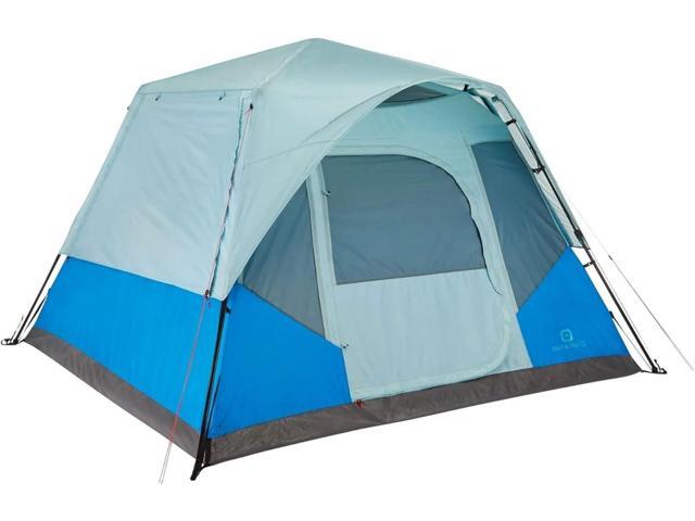 Outbound Instant Pop up Tent for Camping with Carry Bag and Rainfly Water Resistant 3 Season Dome & Cabin Tents, 5, 6, 8, and 10-Person