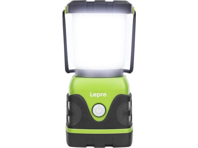 Lepro 1500LM Battery Powered LED Camping Lantern, Waterproof Tent Light with 4 Light Modes, Camping Essentials, Portable Lantern Flashlight for.