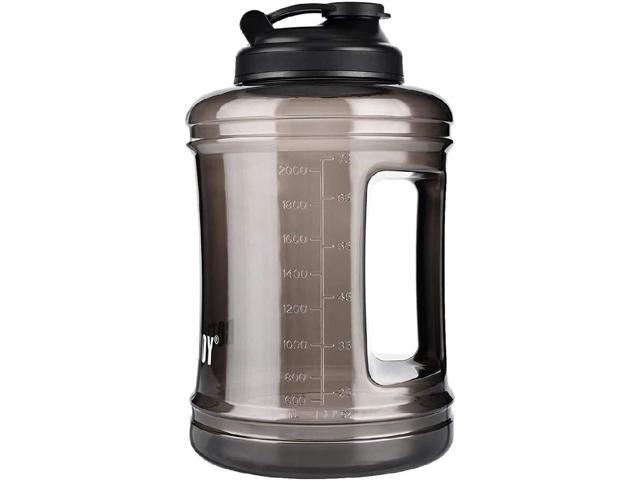 Water Bottle with Handle 2.5L Large Sports Water Bottle Half Gallon BPA Free Plastic Water Bottles Wide Mouth Water Bottle 83oz Reusable Gym Water.