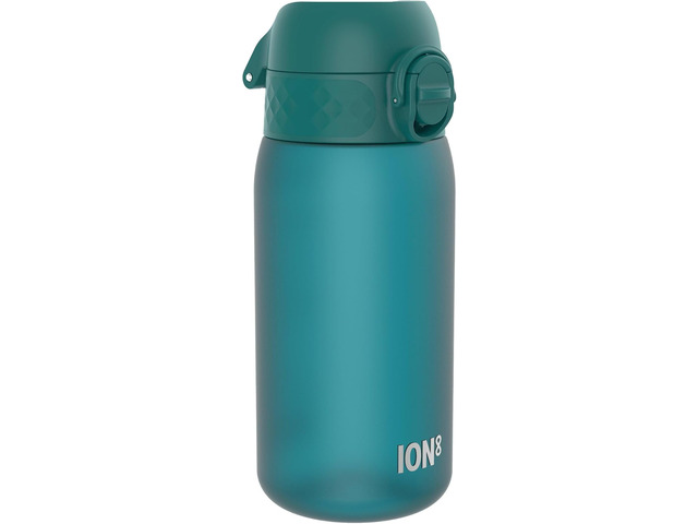 Ion8 Small Water Bottle, 350 ml/12 oz, Leak Proof, Easy to Open, Secure Lock, Dishwasher Safe, BPA Free, Carry Handle, Hygienic Flip Cover, Easy...