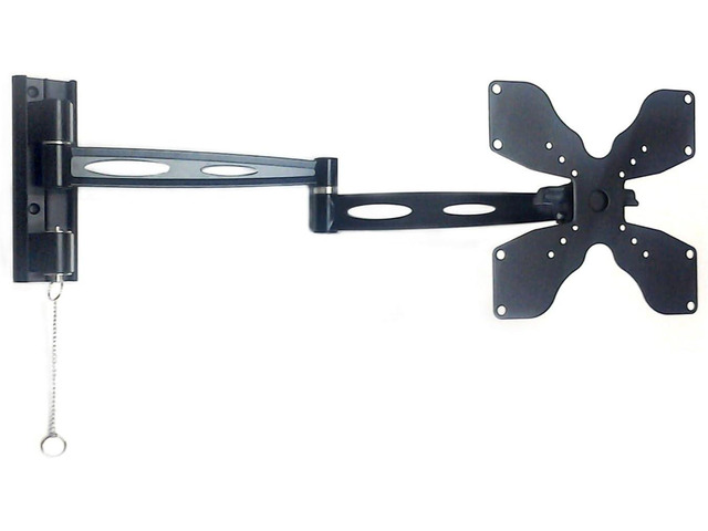 404L Dual Locking RV TV Wall Mount, Full Motion 24.5' Arm Dual Locking Arm Secures TV in moving RVs, Campers, Trucks, Boats, For TVs up to 25 lbs...