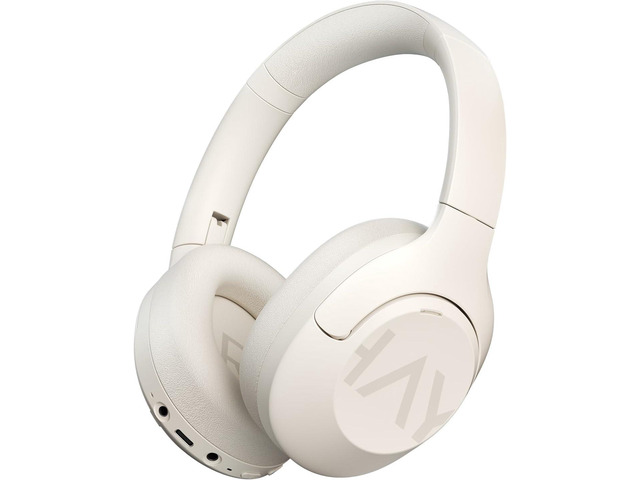 HAYLOU S30 ANC Wireless Headphones, Bluetooth 5.4, 80H Over Ear Headset LDAC Hi-Res Audio, 5 HD Mics for Calls, Custom EQ App, Multipoint...