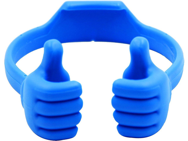 Honsky Thumbs-up Cell Phone Stand Holder,Tablet Stand Cradle for Desk Desktop Smartphone Cellphone Mobile Phone,Tablets - Universal, Adjustable...