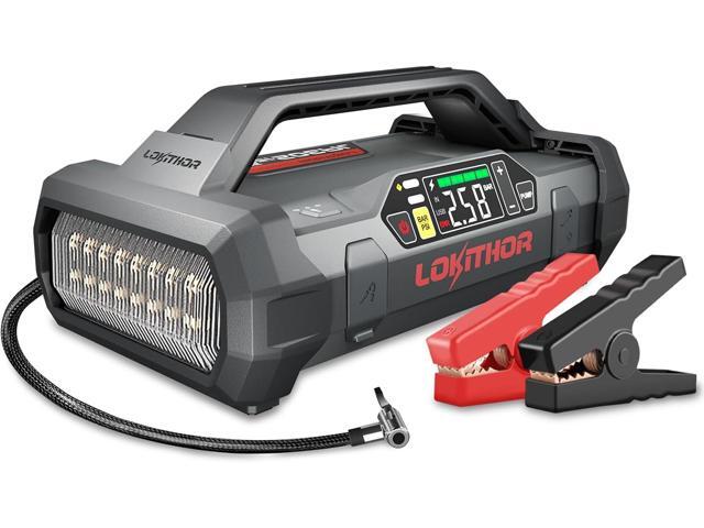 LOKITHOR JA302 Jump Starter with Air Compressor(8.5L Gas & 6.5L Diesel)