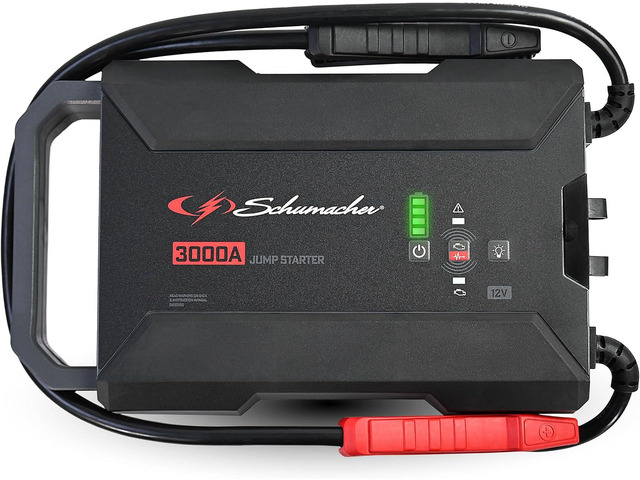 Schumacher Electric Portable Car Battery Jump Starter & Power Bank SL1653
