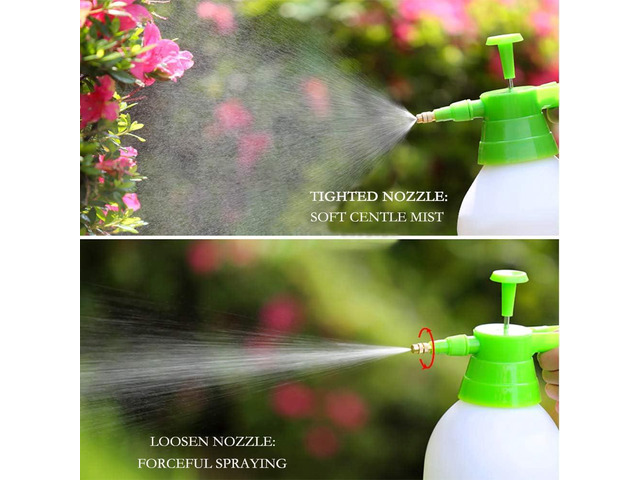 Joywayus 68oz Garden Pump Sprayer Portable Yard & Lawn Sprayer for Spraying/Watering/Home Cleaning/Car Washing 0.5 Gallon