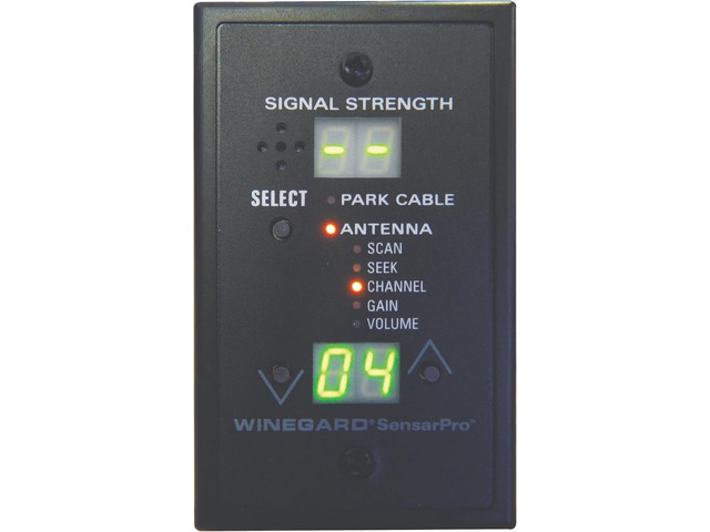 Winegard RFL-342 Sensar Pro - for RV Antennas - On-Screen Aiming System with Adjustable Amplifier Gain, Wall Plate, RV Antenna Compatible - Audio...