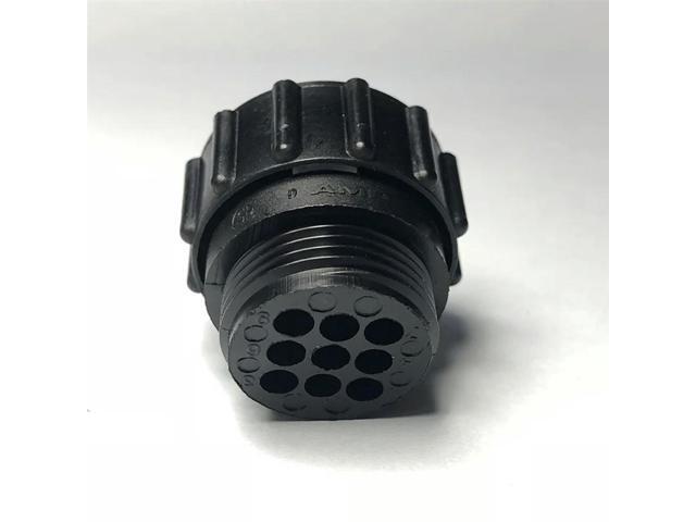 Amp 206708-1 Connector 9 Position SKT, Straight Cable Mount, 9 Terminal, 1 Port(2 Pc)