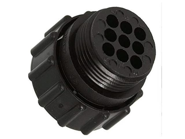 Amp 206708-1 Connector 9 Position SKT, Straight Cable Mount, 9 Terminal, 1 Port(2 Pc)
