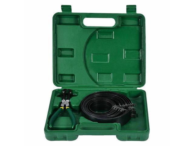 Professional Piston Ring Compressor Cylinder Installer Pliers & 14 Band Tool Kit